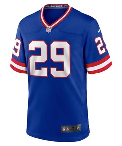 Xavier McKinney 29 New York Giants Classic Player Game Jersey - Royal