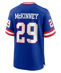 Xavier McKinney 29 New York Giants Classic Player Game Jersey - Royal