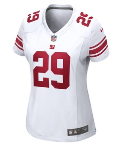 Xavier McKinney 29 New York Giants Women's Away Game Player Jersey - White