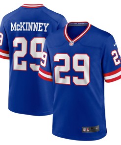 Xavier Mckinney New York Giants Classic Player Game Jersey - Royal Nfl