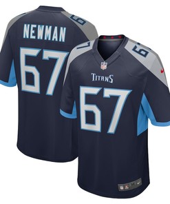 Xavier Newman Tennessee Titans Game Player Jersey - Navy