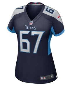 Xavier Newman Tennessee Titans Women's Game Player Jersey - Navy