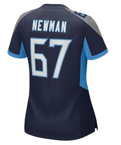 Xavier Newman Tennessee Titans Women's Game Player Jersey - Navy