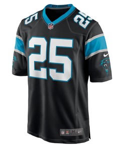 Xavier Woods Carolina Panthers Game Jersey - Black