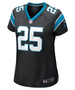 Xavier Woods Carolina Panthers Women's Game Jersey - Black