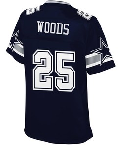 Xavier Woods Dallas Cowboys Nfl Pro Line Womens Player Jersey - Navy