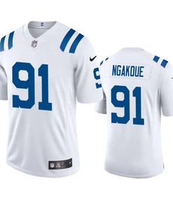Yannick Ngakoue 91 Indianapolis Colts White Vapor Limited Jersey