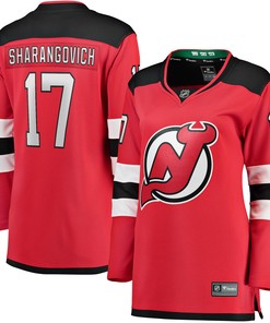 Yegor Sharangovich New Jersey Devils Fanatics Branded Womens 2017/18 Home Breakaway Jersey - Red Nhl