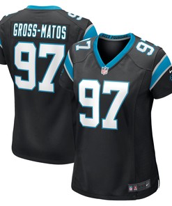 Yetur Gross-matos Carolina Panthers Womens Game Jersey - Black Nfl
