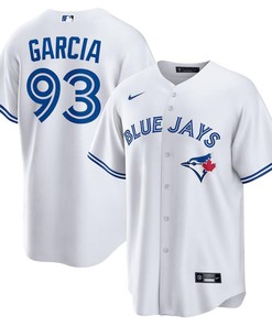 Yimi Garcia 93 Toronto Blue Jays Home Jersey - White