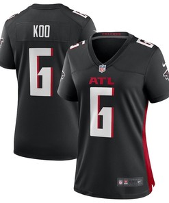 Younghoe Koo Atlanta Falcons Women's Home Game Jersey - Black