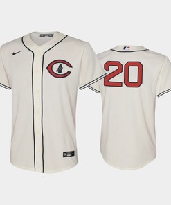 Youth 2022-23 Field of Dreams 20 Wade Miley Chicago Cubs Cream Jersey