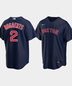 Youth Boston Red Sox 2 Xander Bogaerts Alternate Navy Jersey