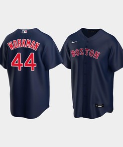 Youth Boston Red Sox 44 Brandon Workman Alternate Navy Jersey