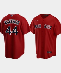 Youth Boston Red Sox 44 Brandon Workman Alternate Red Jersey