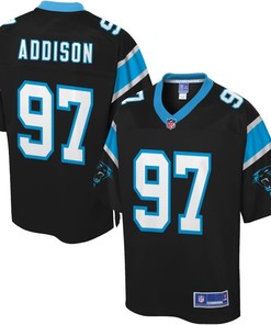 Youth Carolina Panthers Mario Addison Nfl Pro Line Team Color Black Jersey