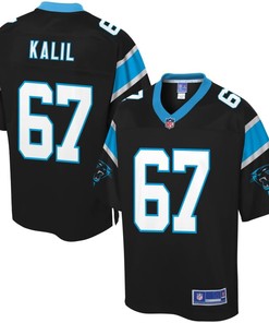 Youth Carolina Panthers Ryan Kalil Nfl Pro Line Team Color Black Jersey