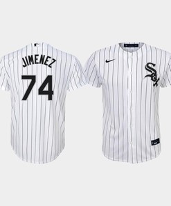 Youth Chicago White Sox Eloy Jimenez 74 White Home Jersey