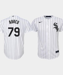 Youth Chicago White Sox Jose Abreu 79 White Home Jersey