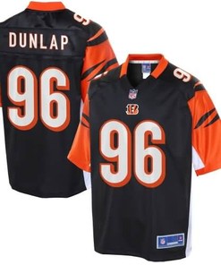 Youth Cincinnati Bengals Carlos Dunlap Nfl Pro Line Team Color Jersey