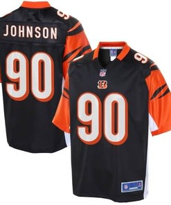 Youth Cincinnati Bengals Michael Johnson Nfl Pro Line Team Color Jersey