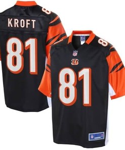 Youth Cincinnati Bengals Tyler Kroft Nfl Pro Line Team Color Jersey