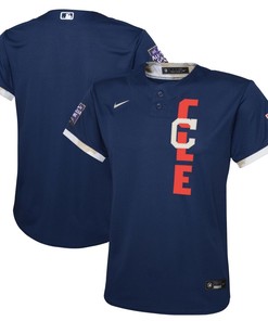 Youth Cleveland Navy 2021 Mlb All Star Game Jersey Gift For Cleveland Fans