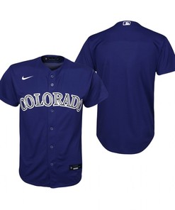 Youth Colorado Rockies Mlb Team Collection 2020 Alternate Purple Jersey Gift For Rockies Fans Baseball Fans