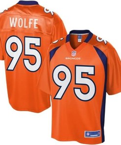 Youth Denver Broncos Derek Wolfe Nfl Pro Line Team Color Jersey