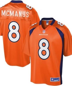 Youth Denver Broncos On Mcmanus Nfl Pro Line Team Color Jersey