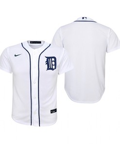 Youth Detroit Tigers Mlb Team Collection 2020 Alternate White Jersey Gift For Tigers Fans Baseball Fans