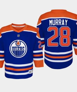 Youth Edmonton Oilers Ryan Murray 28 Home Player 2022-23 Jersey Royal
