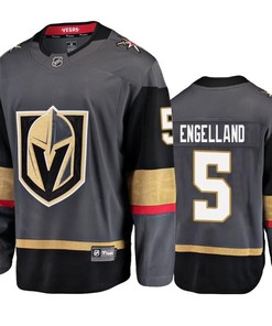 Youth Jersey Vegas Golden Knights Deryk Engelland 5 Breakaway Gray Jersey Jersey
