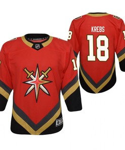 Youth Jersey Vegas Golden Knights Peyton Krebs 18 Reverse Retro Jersey Youth Red Jersey