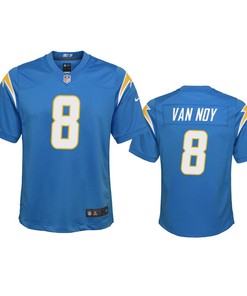 Youth Los Angeles Chargers Kyle Van Noy 8 Powder Blue Game Jersey