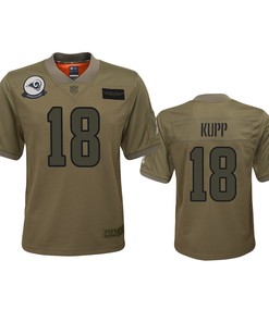 Youth Los Angeles Rams Cooper Kupp Camo 2019 Salute To Service Jersey