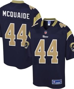 Youth Los Angeles Rams Jake Mcquaide Nfl Pro Line Team Color Jersey