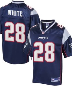 Youth New England Patriots James White Nfl Pro Line Navy Team Color Jersey