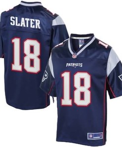 Youth New England Patriots Matthew Slater Nfl Pro Line Navy Team Color Jersey