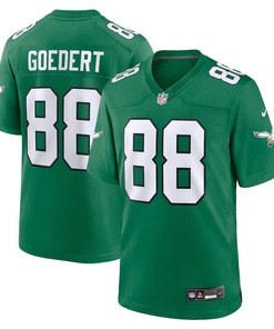Youth Philadelphia Eagles #88 Dallas Goedert Alternate Player Game Jersey - Kelly Green