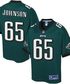 Youth Philadelphia Eagles Lane Johnson Nfl Pro Line Team Color Jersey