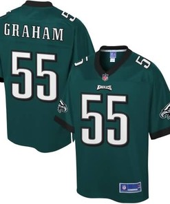 Youth Philadelphia Eagles On Graham Nfl Pro Line Team Color Jersey