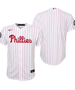 Youth Philadelphia Phillies White 2022-23 World Series Jersey