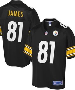 Youth Pittsburgh Steelers Jesse James Nfl Pro Line Team Color Jersey