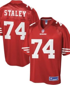 Youth San Francisco 49ers Joe Staley Nfl Pro Line Team Color Jersey