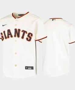 Youth San Francisco Giants Cream Home Jersey