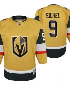 Youth Vegas Golden Knights Jack Eichel 9 2023 Alternate Gold Jersey Jersey