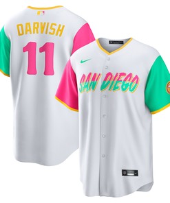 Yu Darvish San Diego Padres 2022 City Connect Replica Player Jersey - White Mlb