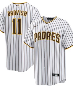Yu Darvish San Diego Padres Home Replica Player Jersey - White Mlb