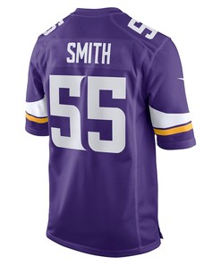 Za'Darius Smith 55 Minnesota Vikings Game Jersey - Purple